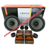 HERTZ HV165 6.5” INCH 2 Way COMPONENT CAR AUDIO Speaker With Dome Tweeter &amp; Crossover