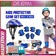 DR GYM Kids Safety Helmet Kids Bicycle Helmet Kids Safety Gear Riding Skating Protective Guard Helme