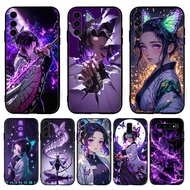 for Samsung A07 A17 A56 A36 A26 S25 Fe Edge Plus Ultra cartoon Anime Demon Slayer Shinobu Kocho Casi
