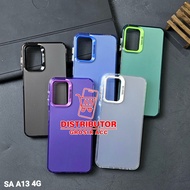SAMSUNG A13 4G CASE IMD HYBRID PLATE HOLOGRAM CASE SOCOOL SAMSUNG A13 4G
