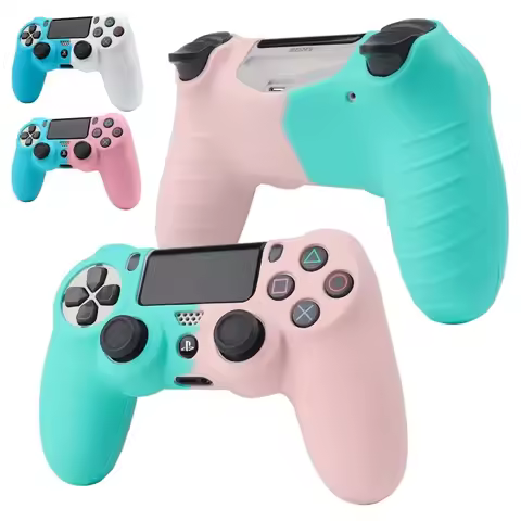 Soft Silicone Protective Case Cover For Playstation 4 Controller Skin Gamepad Games Accessories For 