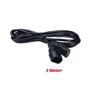 25SET 3 Pin IEC Female to 3 Pin IEC Male Cable (3M)