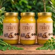 100% Organic Grass-Fed A2 Desi Ghee by Artisan Moms - hand made from pure natural clarified butter. 