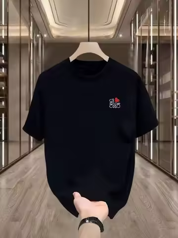 Fuluo 1 Yiwei Mu Applies To The New Weijia T-shirt Ice-feeling Women's Short Sleeve Trendy Brand Lov