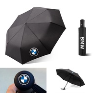 BMW Car Logo Automatic Folding Windproof Sunshade Umbrella For BMW I7 X7 G07 LCI IX I20 X1 U11 3 5 7