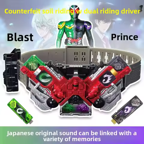 Kamen Rider W Driver Belt Cyclone Joker Luna Metal Contact System with Ace Memory Multi-Gaia Impact 