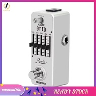 [xinhuan75l.]  Guitar Equalizer Pedal Guitar Effect Pedal 5-Band Parametric EQ