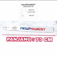 Guide Bar Gergaji Mesin Chainsaw 26 inchi / chain saw 26inch Best