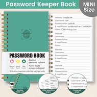 1pc A6 Password Book Compact Internet Address & Login Organizer Pocket Size Notebook for Storing Use