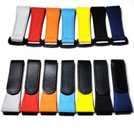 25mm Canvas Leather Bottom Watch Strap Waterproof For RM Series RM11 RM50 RM53 correas
