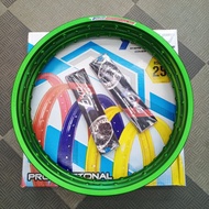Wheel /YOKO PRO 1.20 1.40 Rim 17 Dark Green + Spokes (Front/Back)