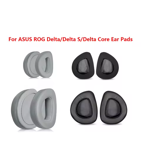 Ear Pads For ASUS ROG Delta/Delta S/Delta Core Gaming Headset Replacement Headphones Ear cushions Ea