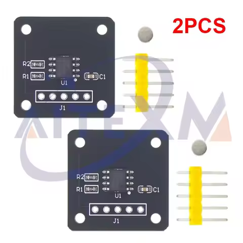 AITEXM 2PCS MT6701 Magnetic Encoder Module PWM/i2c Brushless Motor Encoder Replaces AS5600 Module