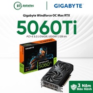 VGA Video Card Gigabyte RTX 5060 Ti Windforce Max OC 16GB GDDR7 | GENUINE GENUINE | 36 Months