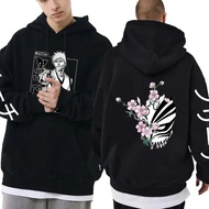 Anime 90S Bleach Ichigo Kurosaki Hoodies Cartoon Men Man Tee