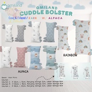 Omiland Cuddle Hug Bolster Alpaca Otter/ Fox/ SML XL Baby Bolster Kids Bolster