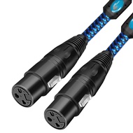 GOLLEY LION สายไมโครโฟน XLR ตัวเมียเป็น XLR ตัวเมีย