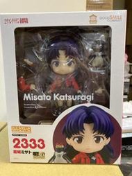 全新現貨 代理版 GSC Q版 黏土人 2333 福音戰士新劇場版 EVA 葛城美里 企鵝 PVC可動完成品