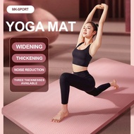 10/15/20MM YOGA MAT NBR Non-Slip YOGA MAT EXTRA THICK Mat Aerobic Home Workout GYM Fitness Exerciser