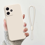 LANLIN For Xiaomi Poco M5 Poco M5s Poco M6 Pro Poco M7 Pro Phone Case Silicone Solid Color For Xiaom