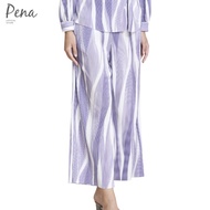 Pena house กางเกงขายาวผ้าพลีท เอวยางยืด PWPL122301