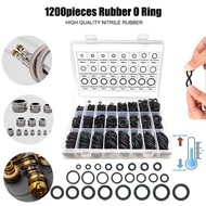 1200pcs O Ring Kit - Metric Rubber O Rings Assortment Set 419 Piece Assorted O Ring Rubber Washer Se