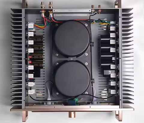 New arrive Hi-end A60 HiFi Pure Power Amplifier Stereo Audio Amp Class A/AB 200W Inspired by Accupha