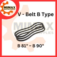 B81 B82 B83 B84 B85 B86 B87 B88 B89 B90 V-Belt (Standard V-Belt Fan Belt)