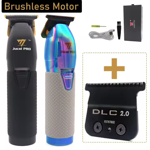 Jucai Pro Professional Electric Hair Clipper Ultra-Thin 0 Pitch Engraving Charging Cordless Electric