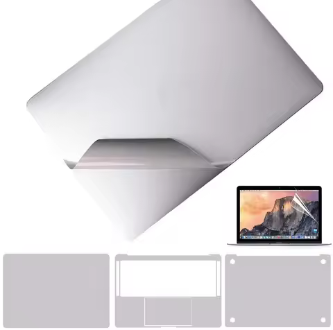 5 in 1 Body Protective Vinyl Decal Cover For Apple Macbook Air Pro 12" 13" 15" M1 A2337 A2338 Top/Bo