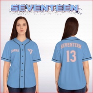 BS1 SEVENTEEN baseball shirt CARAT baseball kpop Jersey Cosplay cloth 3D summer T-shirt Anime Short 