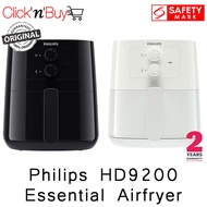 Philips HD9200 Airfryer. Fry with up to 90% Less Fat. Fry, Bake, Grill, Roast, and even Reheat. 2Yr 