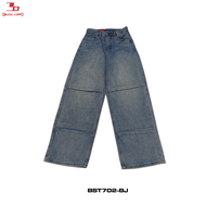BUCKOFF :JEAN กางเกงยีนส์ กางเกงยีนส์คาร์โก้ กางเกงยีนส์ผู้หญิง รุ่น BST702