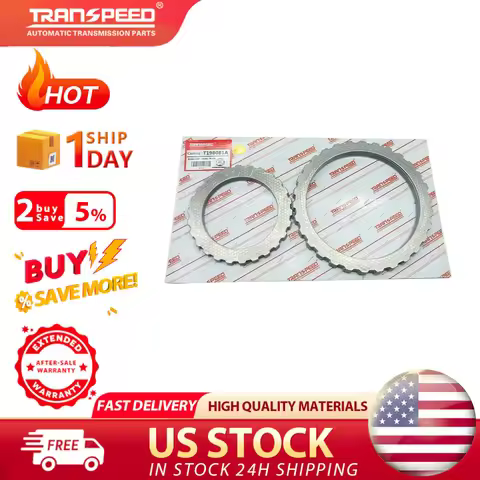 TRANSPEED 02E DQ250 DSG Transmission Clutch Steel Plates Kit For VW AUDI SEAT