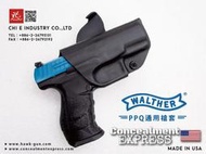 昊克生存遊戲萬華店- 美國製 真品 WALTHER PPQ M2警用快拔便衣專用 槍套(黑色) -左右手都有貨