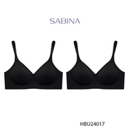 Combo 2 Áo Lót Không Gọng Không Viền May Mút Mỏng Màu Trơn Happy Lady By Sabina HBU24017