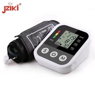 MJDJ/Arm Style เครื่องวัดความดันโลหิต วัดอัตตราการเต้นของหัวใจอัตโนมัติ หน้าจิดิจิตอล สำหรับใช้ในครัวเรือน Blood Pressure Monitor JZIKi（ดำ）