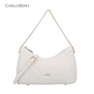 Carlo Rino Beige Cara Crossbody Bag