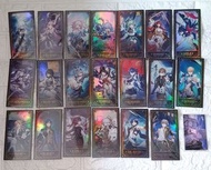 收/交換 絕區零 CD吊牌 雨果 悠真 閃卡 崩壞星穹鐵道 一週年收藏卡 海洋公園 收藏卡