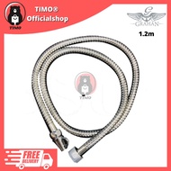 GRAHAN 120cm Stainless Steel Spray Bidet Hose Bathroom Accessories