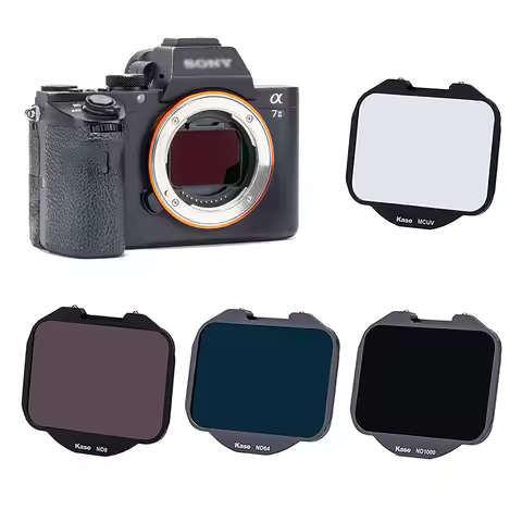 Kase Clip-in CMOS ND UV Neutral Night Black Mist Filter for Sony A7 Series Full Frame Mirrorless Cam