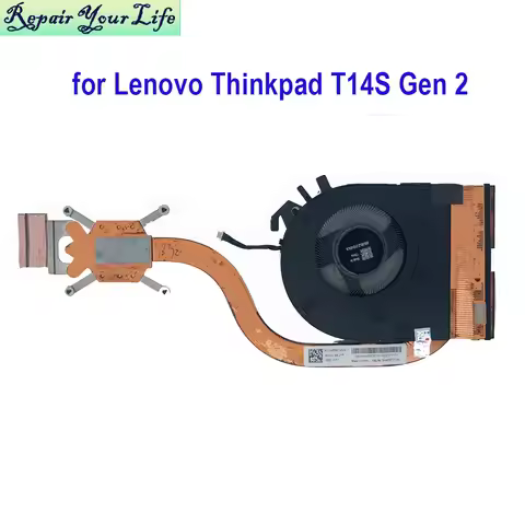 Laptop CPU Heatsink Fan For Lenovo ThinkPad T14s Gen 2 20WM 20WN Cooling Heat Sink Fans 5H41B77174 5