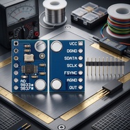 【7】AD9833 Signal Generator Module GY-9833 is suitable for electronic applications.