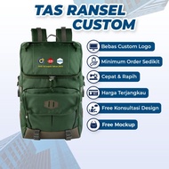 Jasa konveksi kustom aneka tas suvenir instansi logo bordir komunitas
