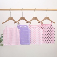 Kids Girl Underwear Dot Tanks Tops Cotton Camisole Baby Undershirt Teenager