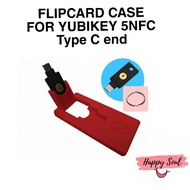 Flipcard Case for Yubikey 5 NFC Type C end