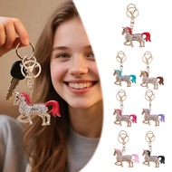 2026 Horse Year Keychain Lucky Dopamine Color Mobile Phone And Bag Pendant Perfect Gift For The R7r8