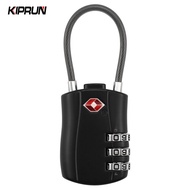 KIPRUN TSA Approved Luggage Lock, 3-Digit TSA Customs Code Lock, Keyless Password Padlock, Travel Su
