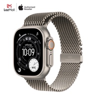 [Pre-order] Apple Watch Ultra 3 GPS + Cellular 49mm Titanium Case with Titanium Milanese Loop - SML 