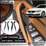 🇲🇾 BMW G30 Interior Door Handle Cover Plug & Play Inner Door Handle Cover BMW G30 G31 G38 F90 Carbon